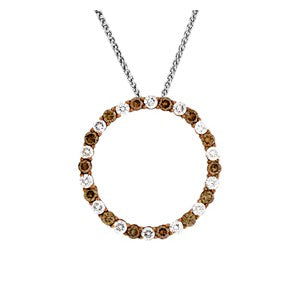 Brown Diamond Pendant