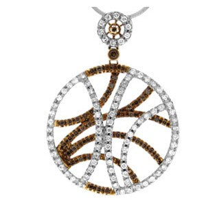 Brown Diamond Pendant