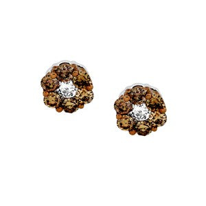 Brown Diamond Earrings