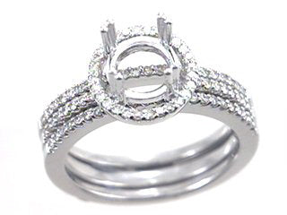 Diamond Ring Semi Mounts