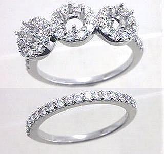 Diamond Ring Semi Mounts