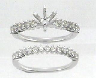 Diamond Ring Semi Mounts