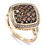 Brown Diamond Ring