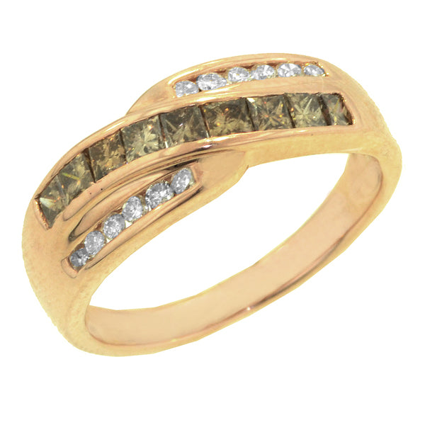 Brown Diamond Ring
