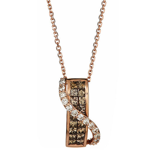 Brown Diamond Pendant