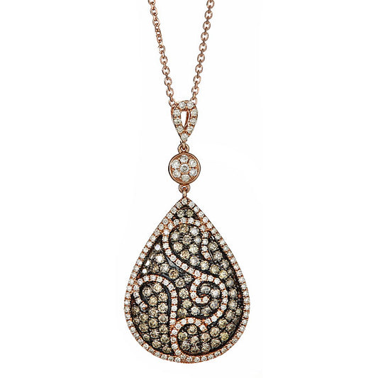 Brown Diamond Pendant