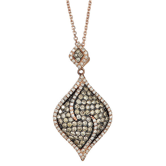 Brown  Diamond Pendant