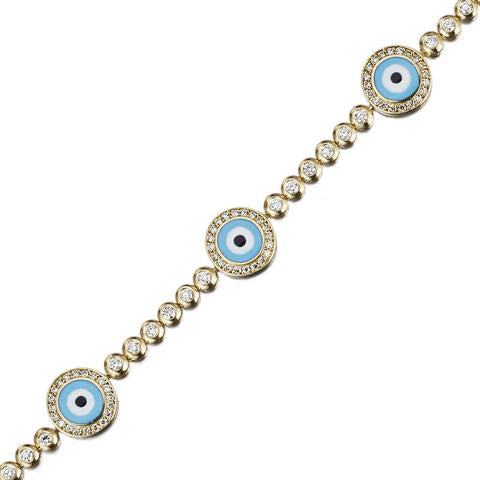 Evil Eye Bracelet (X-Large)