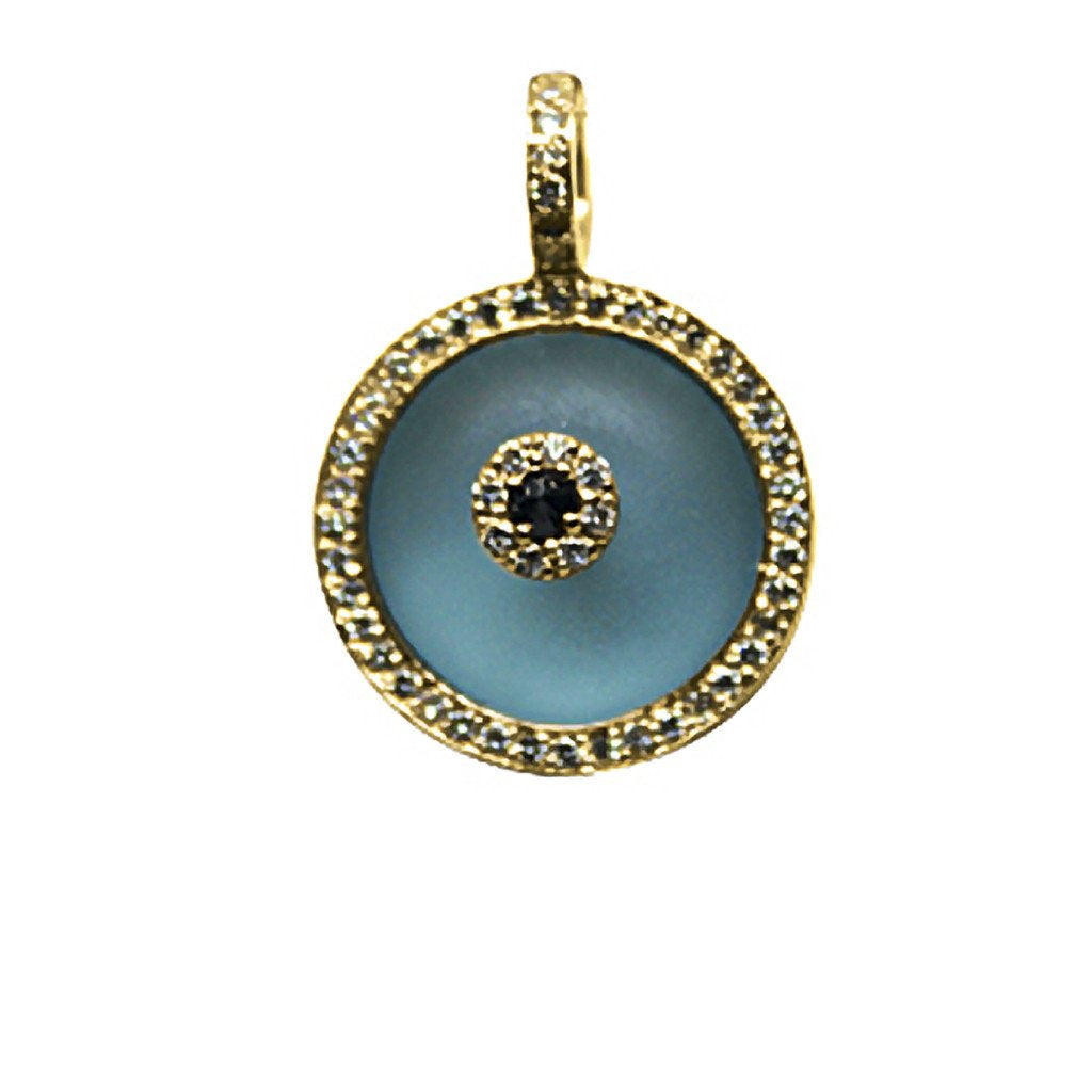 Blue Topaz Evil Eye (Large)