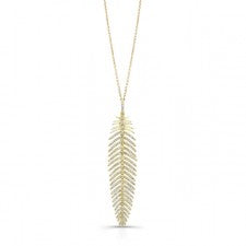 YELLOW GOLD INSPIRED FASHION DIAMOND PENDANT