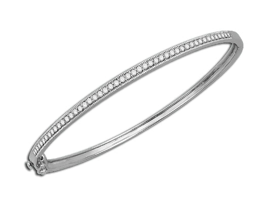 Gold  And Diamond Bangle