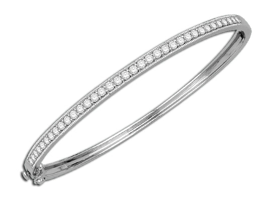 Gold  And Diamond Bangle