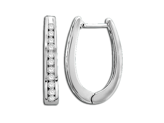 Gold  And Diamond Earring