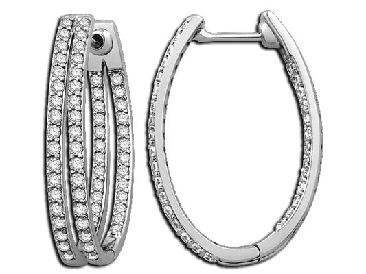 Gold  And Diamond Earring