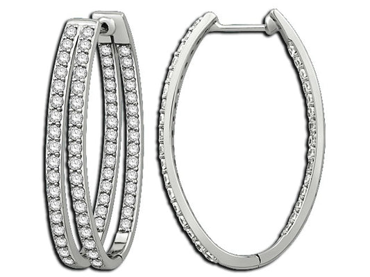 Gold  And Diamond Earring