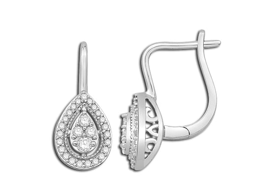 Gold  And Diamond Earring