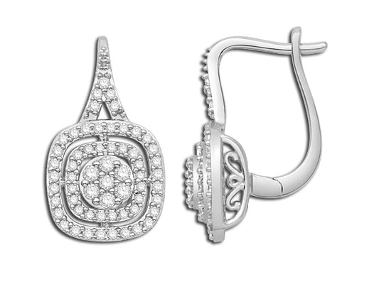 Gold  And Diamond Earring