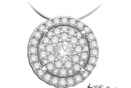 Gold  And Diamond Pendant