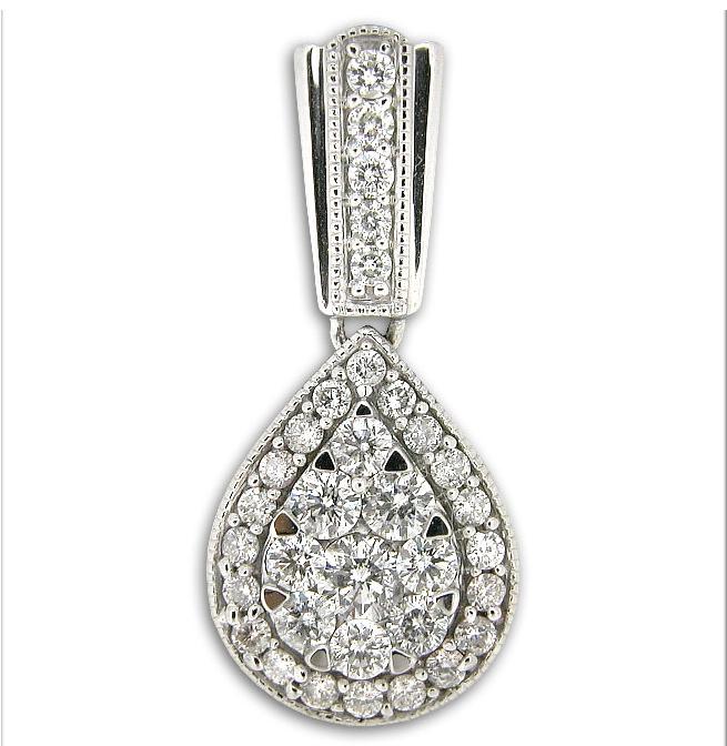 Gold  And Diamond Pendant