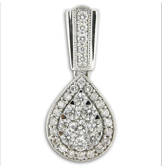 Gold  And Diamond Pendant