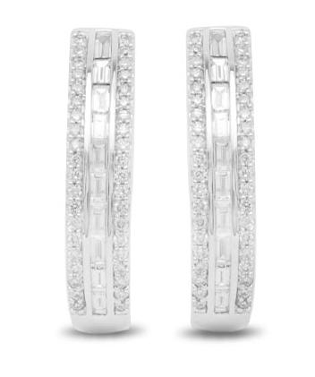 Gold  And Diamond Earring