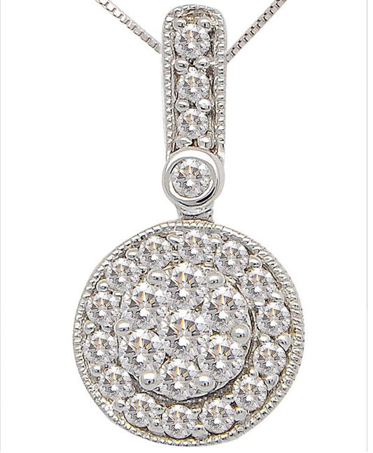 Gold  And Diamond Pendant