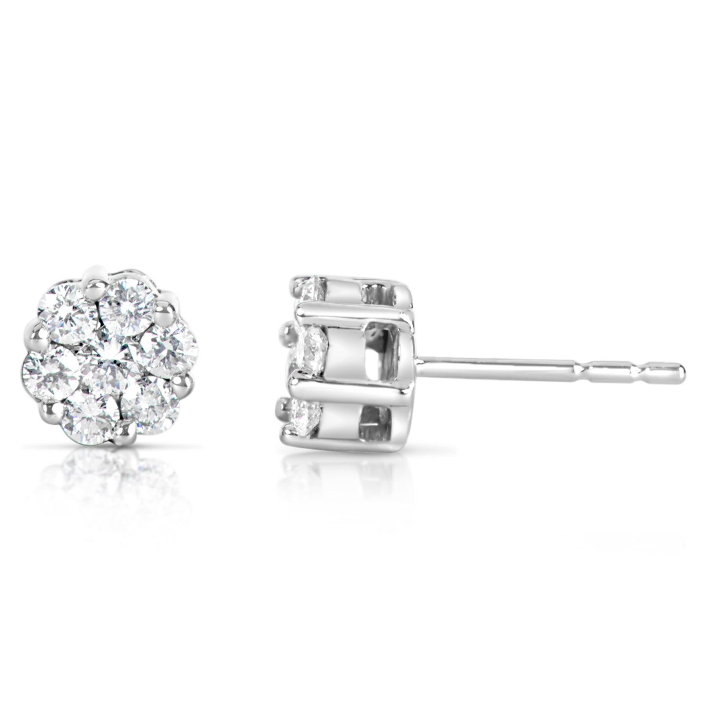 Gold  And Diamond Earring