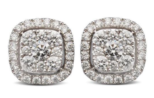 Gold  And Diamond Earring