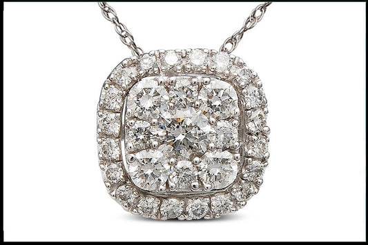 Gold  And Diamond Pendant