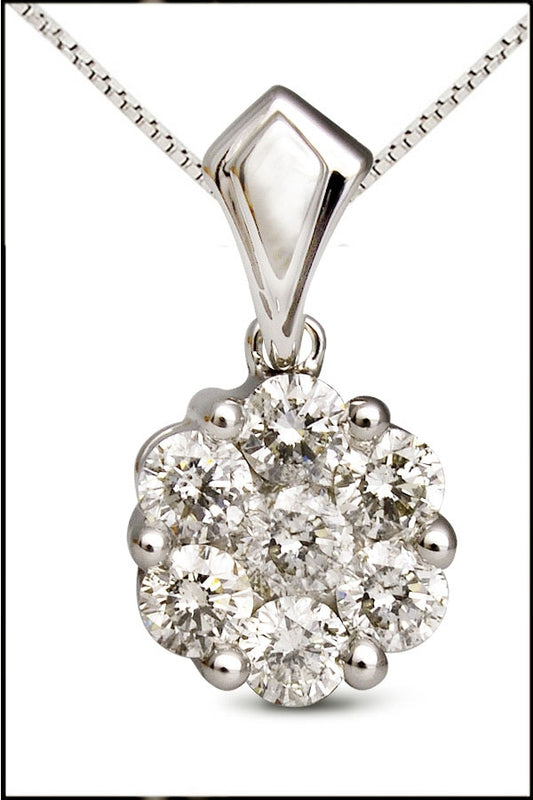 Gold  And Diamond Pendant
