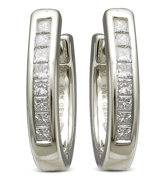 Gold  And Diamond Earring