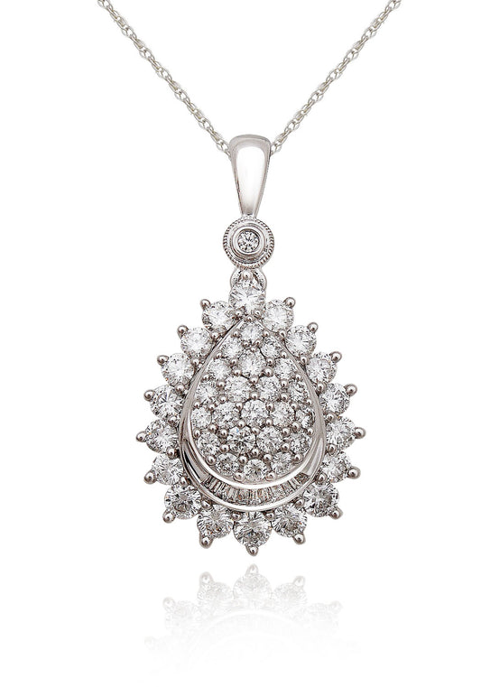 Gold  And Diamond Pendant