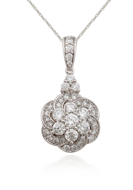 Gold  And Diamond Pendant
