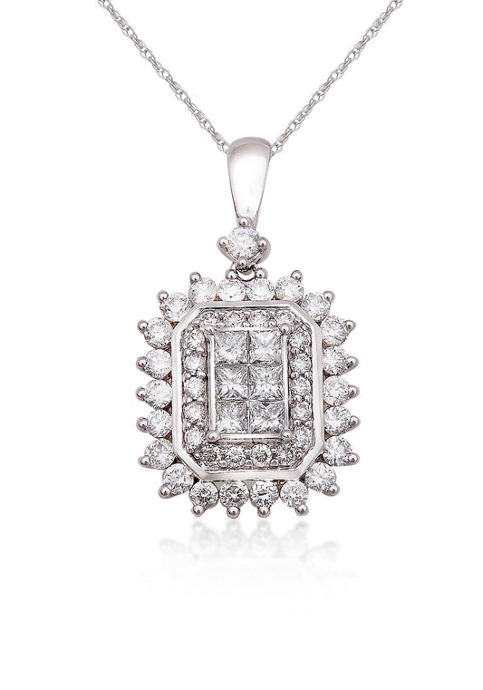 Gold  And Diamond Pendant