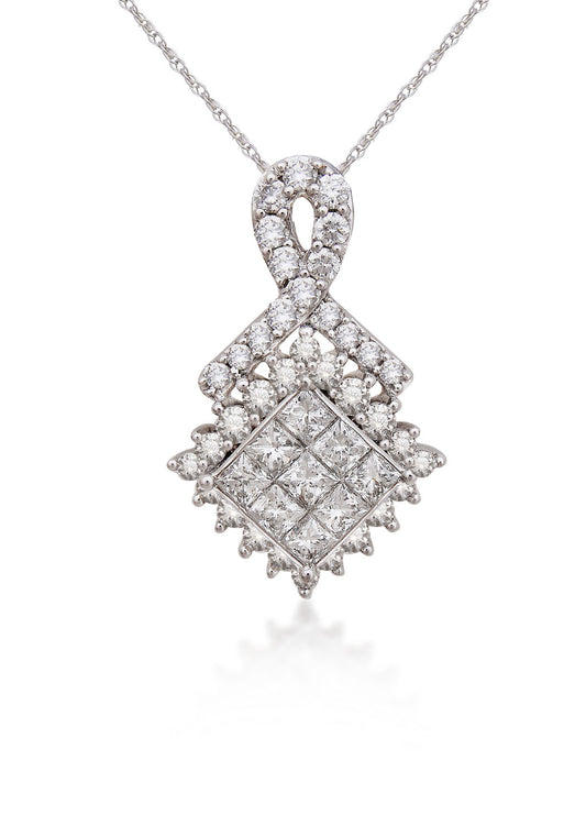 Gold  And Diamond Pendant