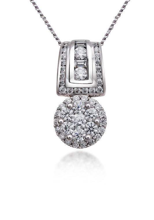 Gold  And Diamond Pendant