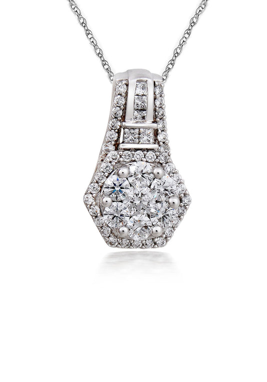 Gold  And Diamond Pendant