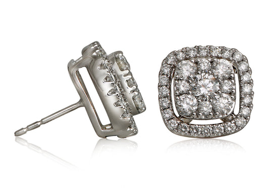 Gold  And Diamond Earring
