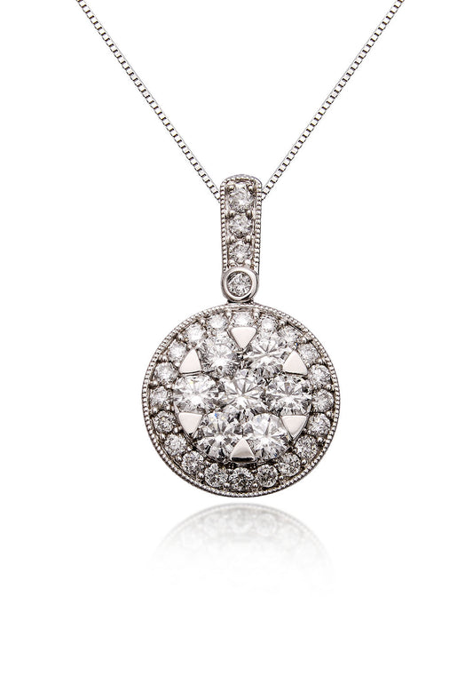 Gold  And Diamond Pendant