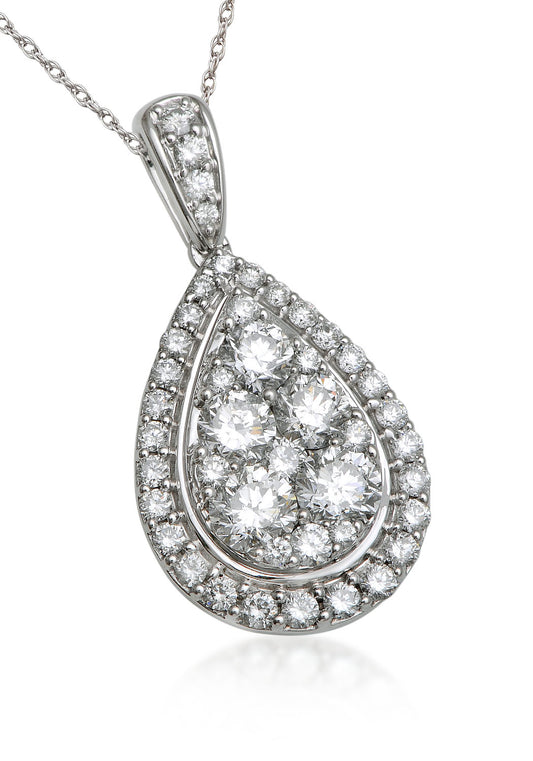 Gold  And Diamond Pendant