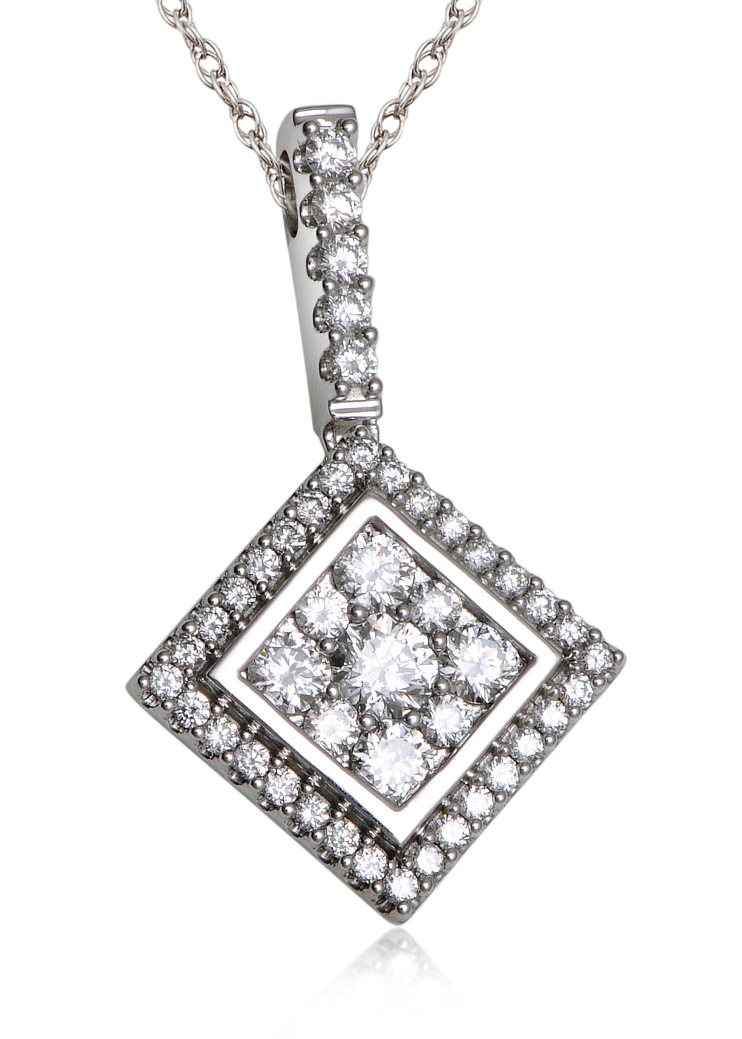 Gold  And Diamond Pendant