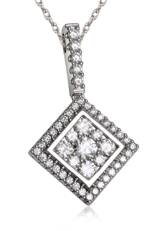 Gold  And Diamond Pendant