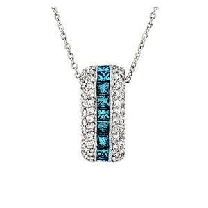 Blue Diamond Pendant
