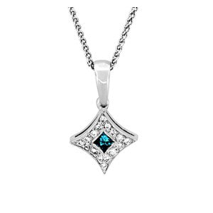 Blue Diamond Pendant