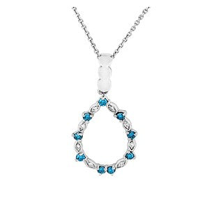 Blue Diamond Pendant