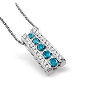 Blue Diamond Pendant