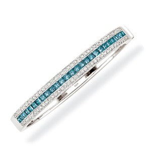 Blue Diamond Bracelet