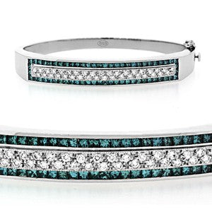 Blue Diamond Bracelet