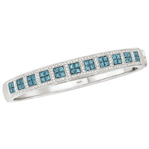 Blue Diamond Bracelet