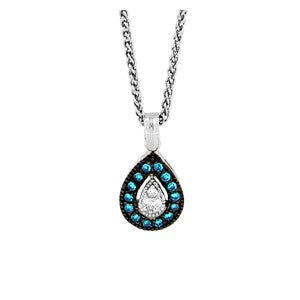 Blue Diamond Pendant